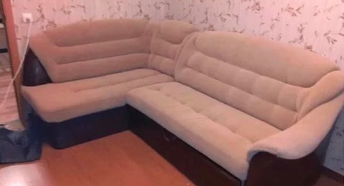 Перетяжка углового дивана. Набережные Челны